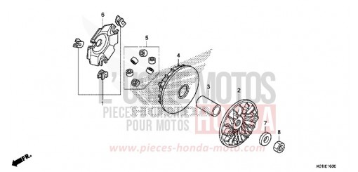DRIVE FACE SH125ADE de 2014